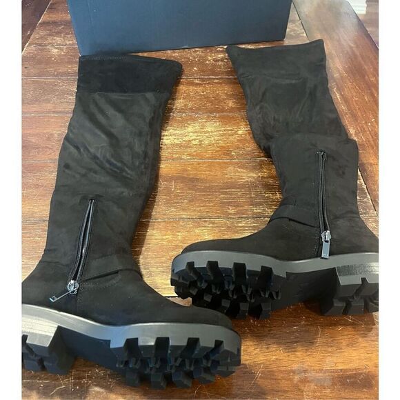 Marc Fisher LTD Women's Ganven Over-The-Knee Boot - 5.5 - Picture 3 of 8